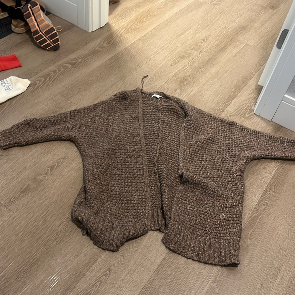 American Eagle brown cardigan